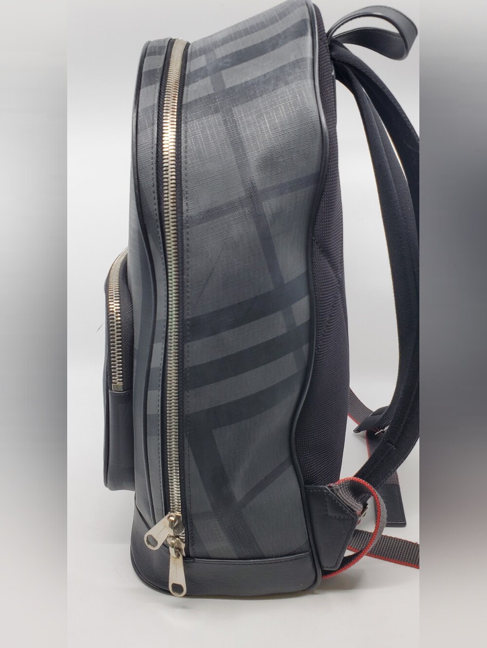 Burberry Smoked Check Backpack - Picture 3 of 13